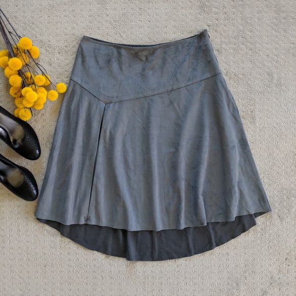 H by Halston Dresses & Skirts - H by Halston Atmosphere Faux Suede Skirt